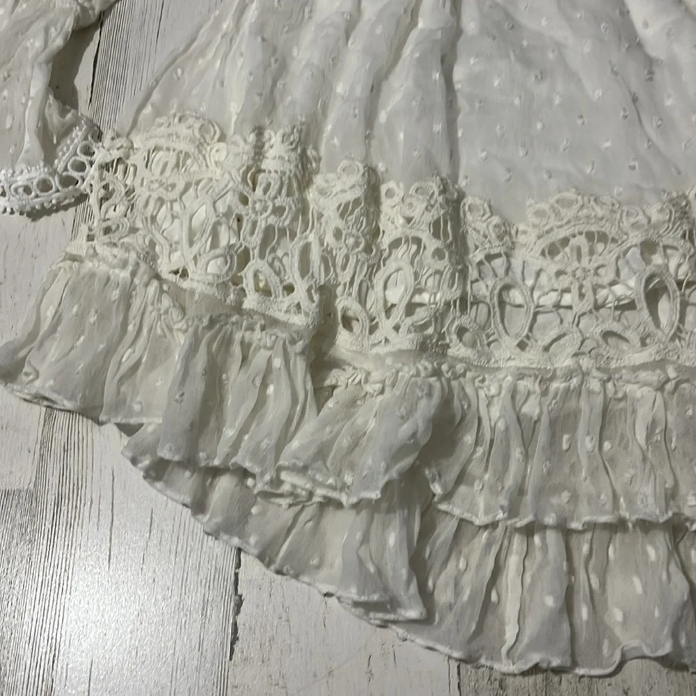 Hemant & Nandita Cleo Mini Dress Size Medium - Picture 6 of 13
